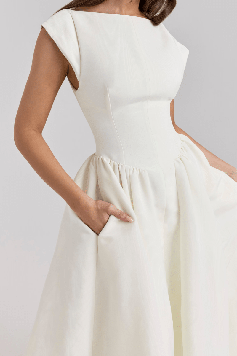 Vestido Midi Agnes - Mariana Modas