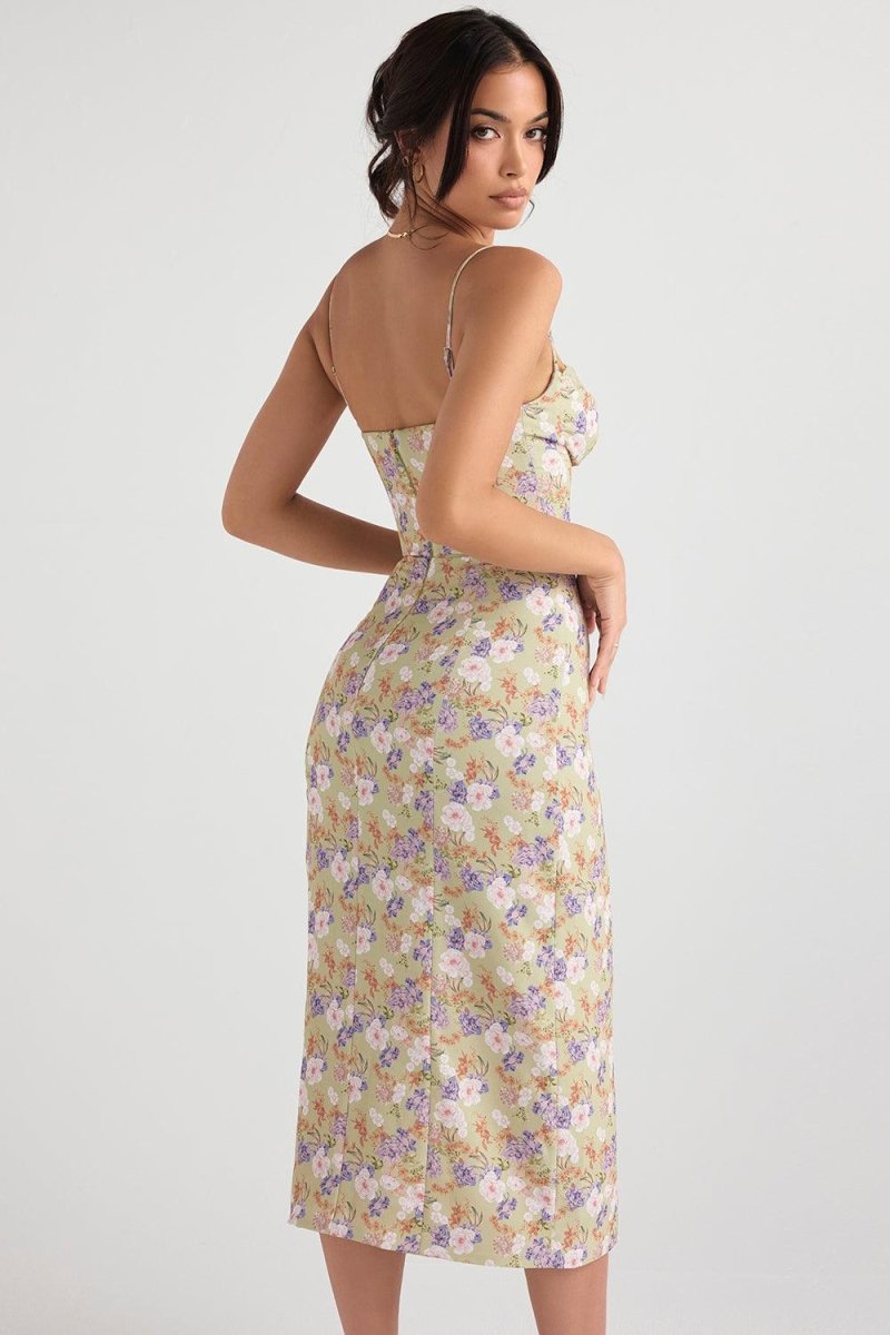 Vestido Midi Mariah - Mariana Modas