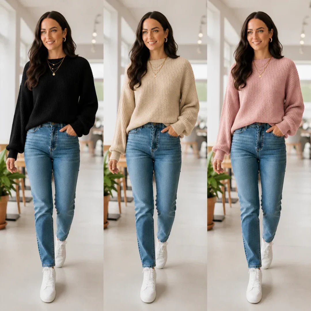 (KIT COM 3) Suéter Tricot Feminino | PROMOÇÃO OUTONO - Mariana Modas