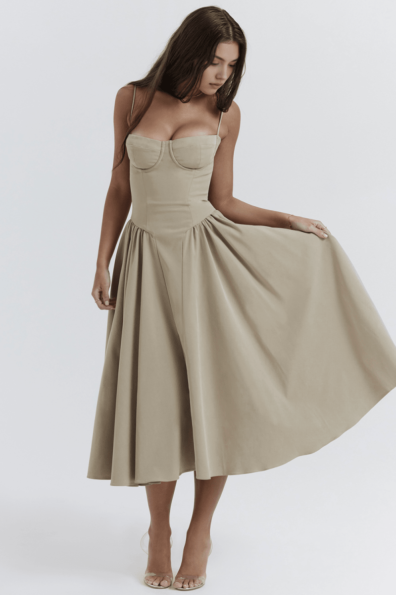 Vestido Bustier Anne - Mariana Modas