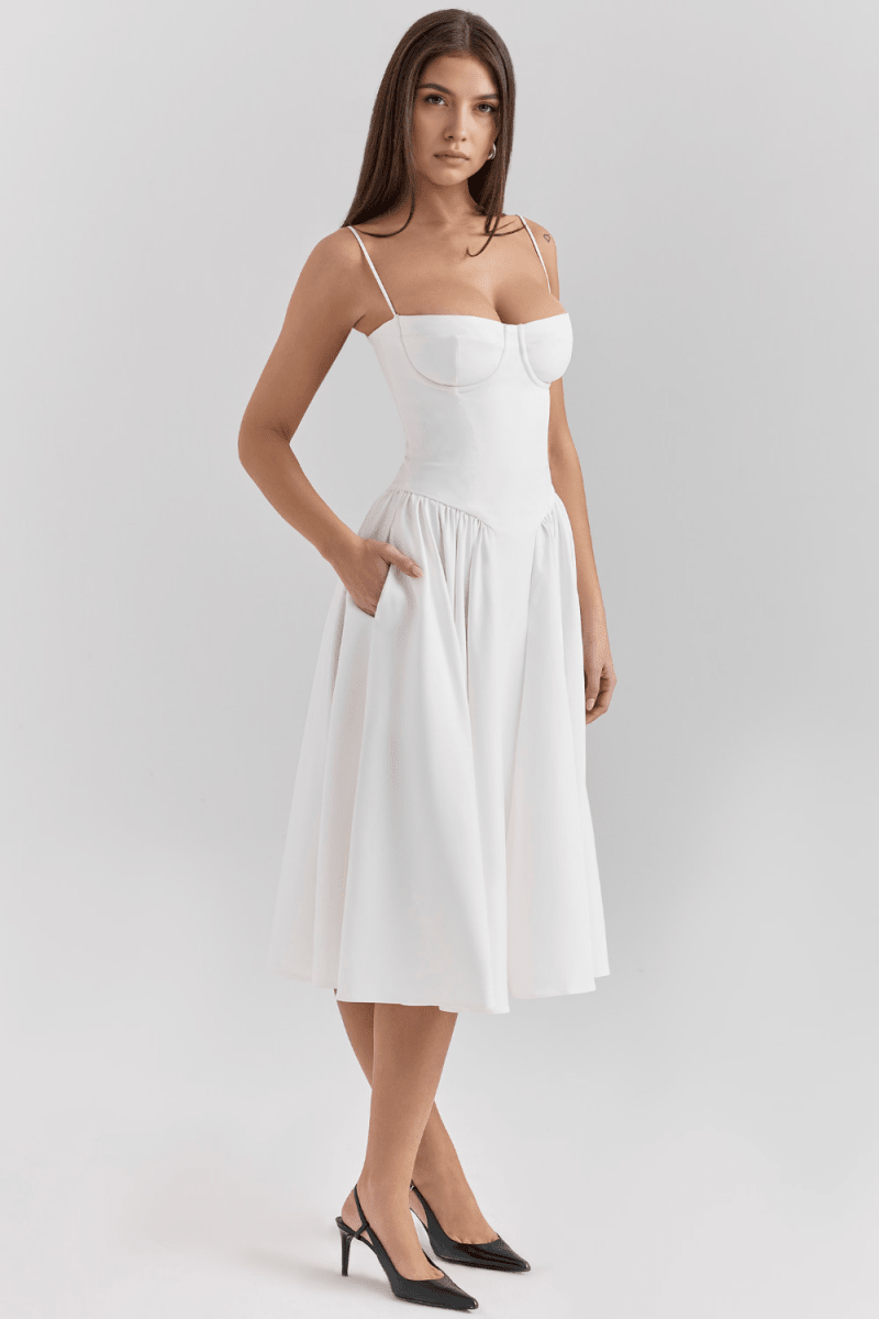 Vestido Bustier Anne - Mariana Modas