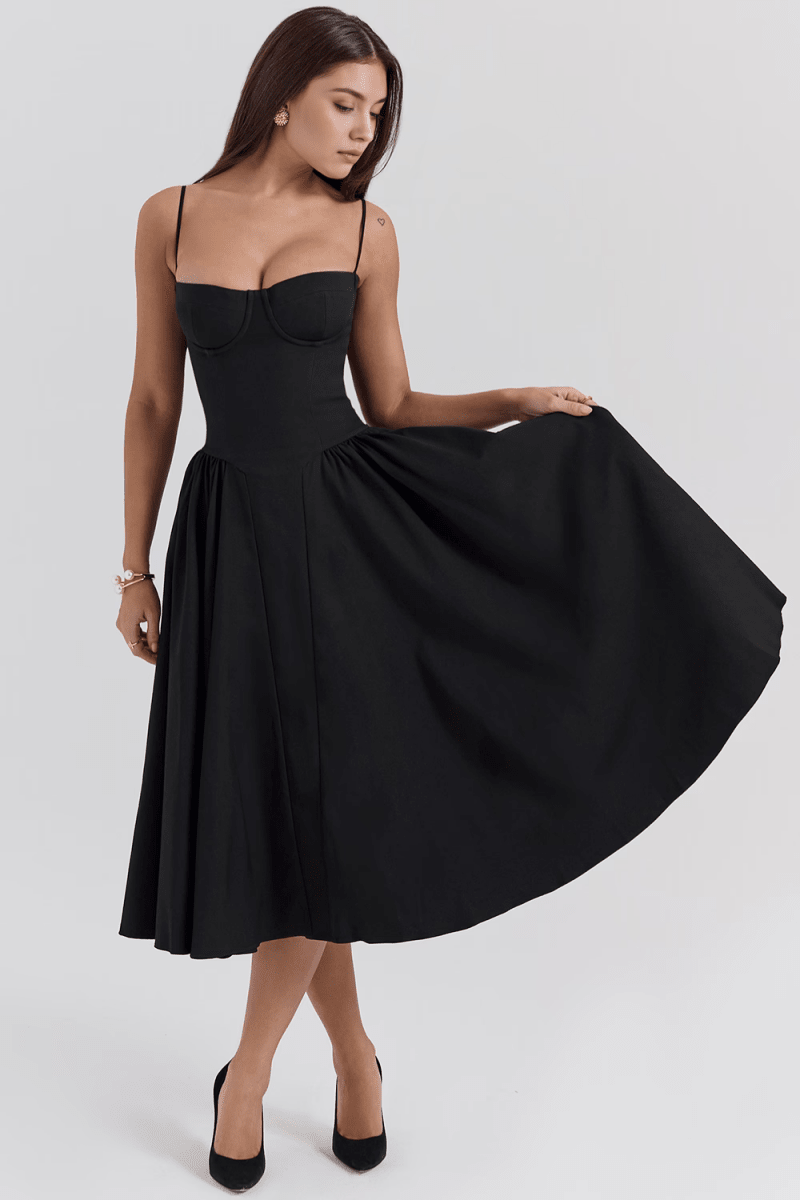 Vestido Bustier Anne - Mariana Modas
