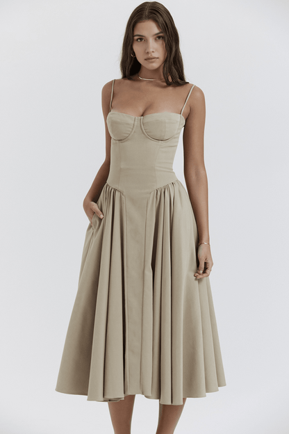 Vestido Bustier Anne - Mariana Modas
