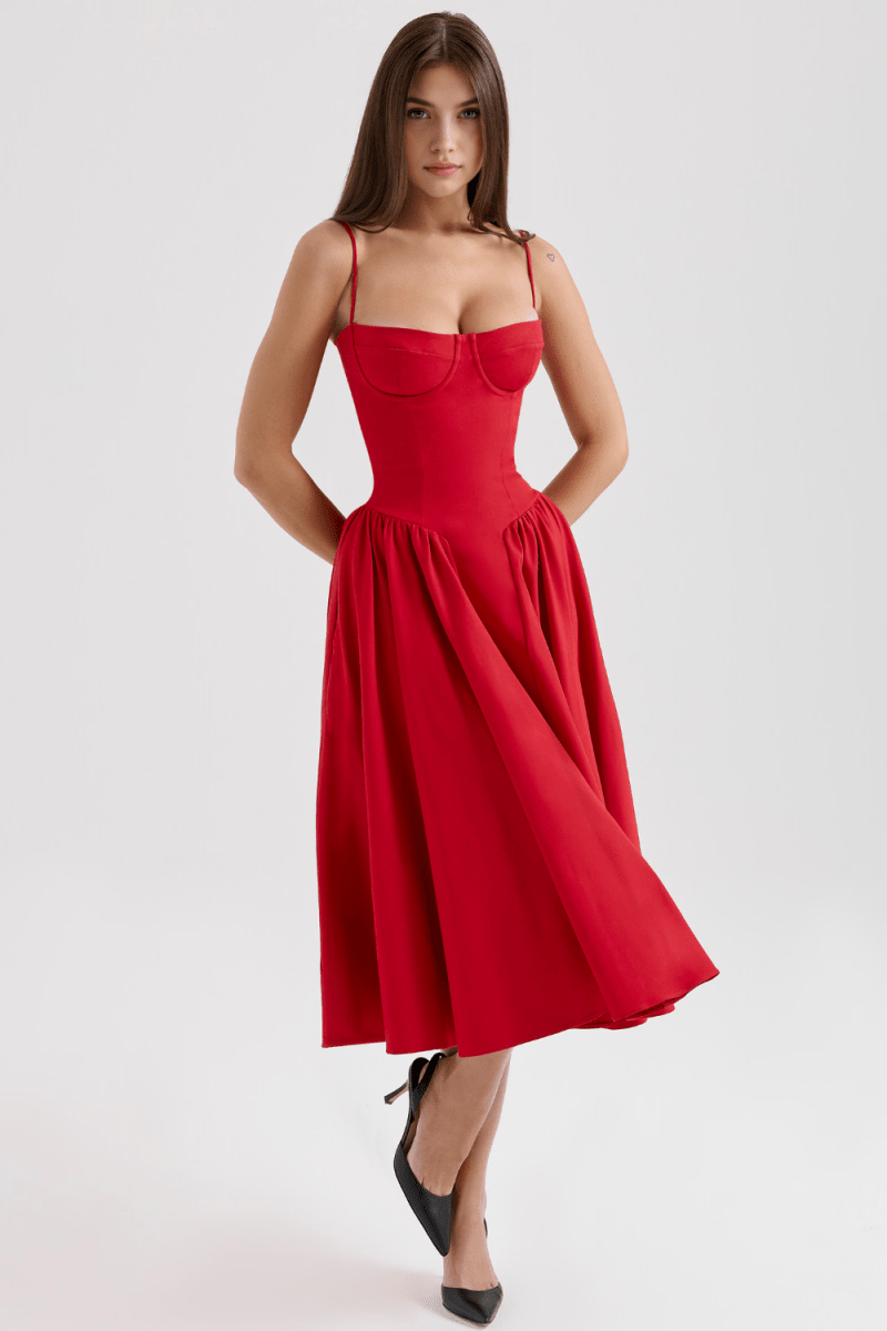 Vestido Bustier Anne - Mariana Modas
