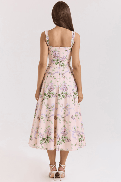 Vestido Bustier de Renda Valentina - Mariana Modas