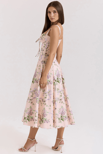 Vestido Bustier de Renda Valentina - Mariana Modas