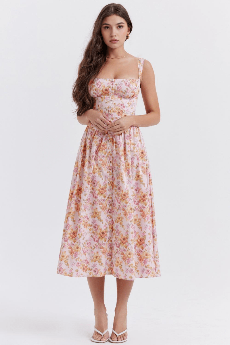Vestido Bustier Lauren - Mariana Modas