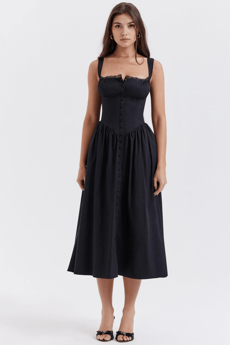 Vestido Bustier Lauren - Mariana Modas