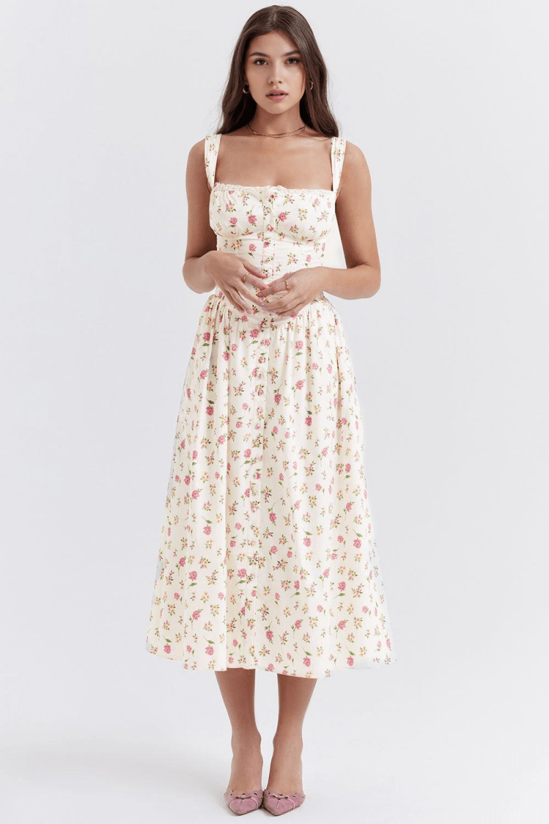 Vestido Bustier Lauren - Mariana Modas
