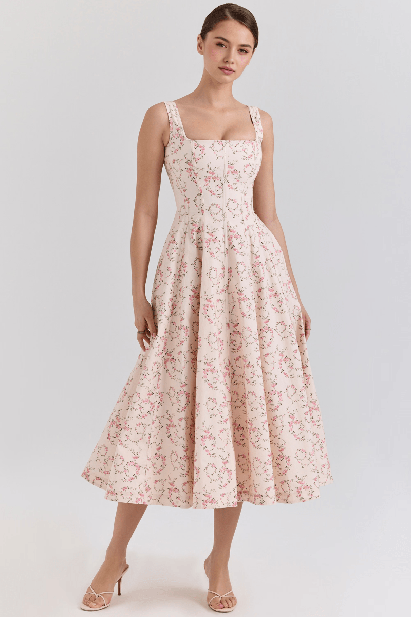 Vestido Bustier Magn33lia - Mariana Modas
