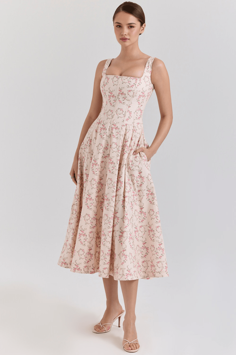 Vestido Bustier Magn33lia - Mariana Modas