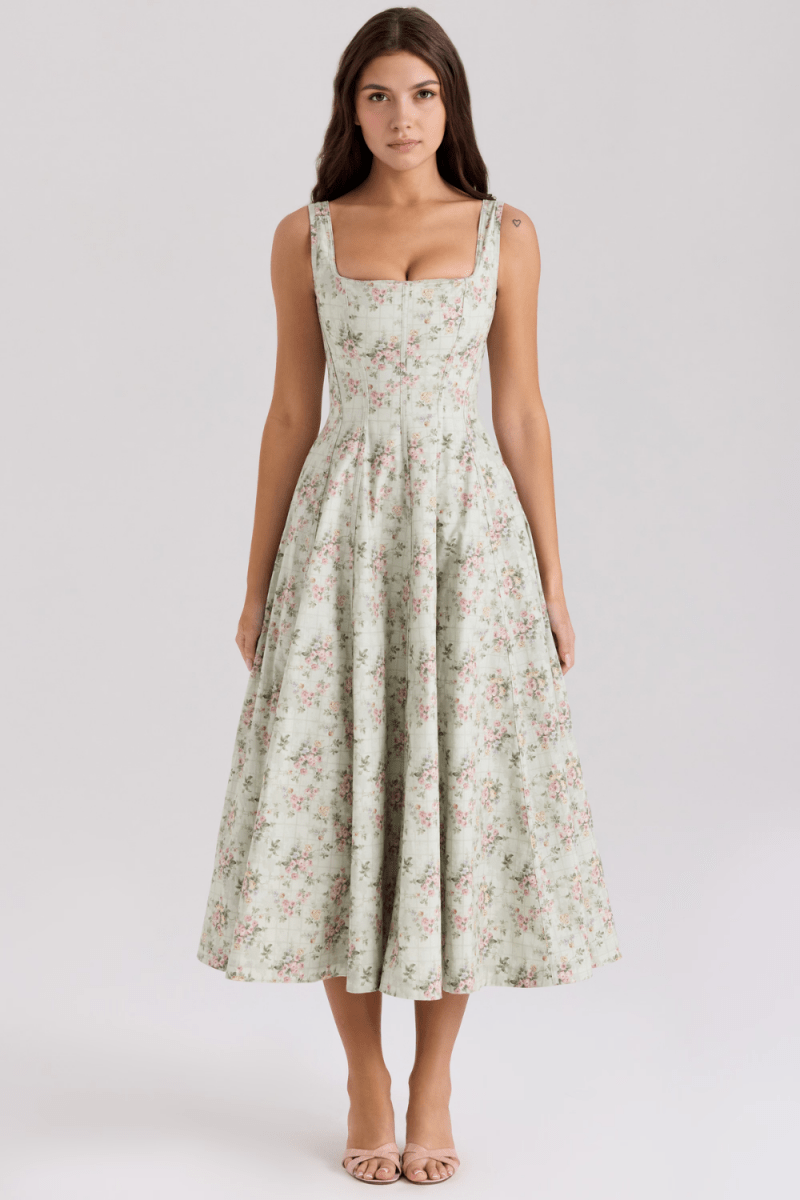 Vestido Bustier Magn33lia - Mariana Modas