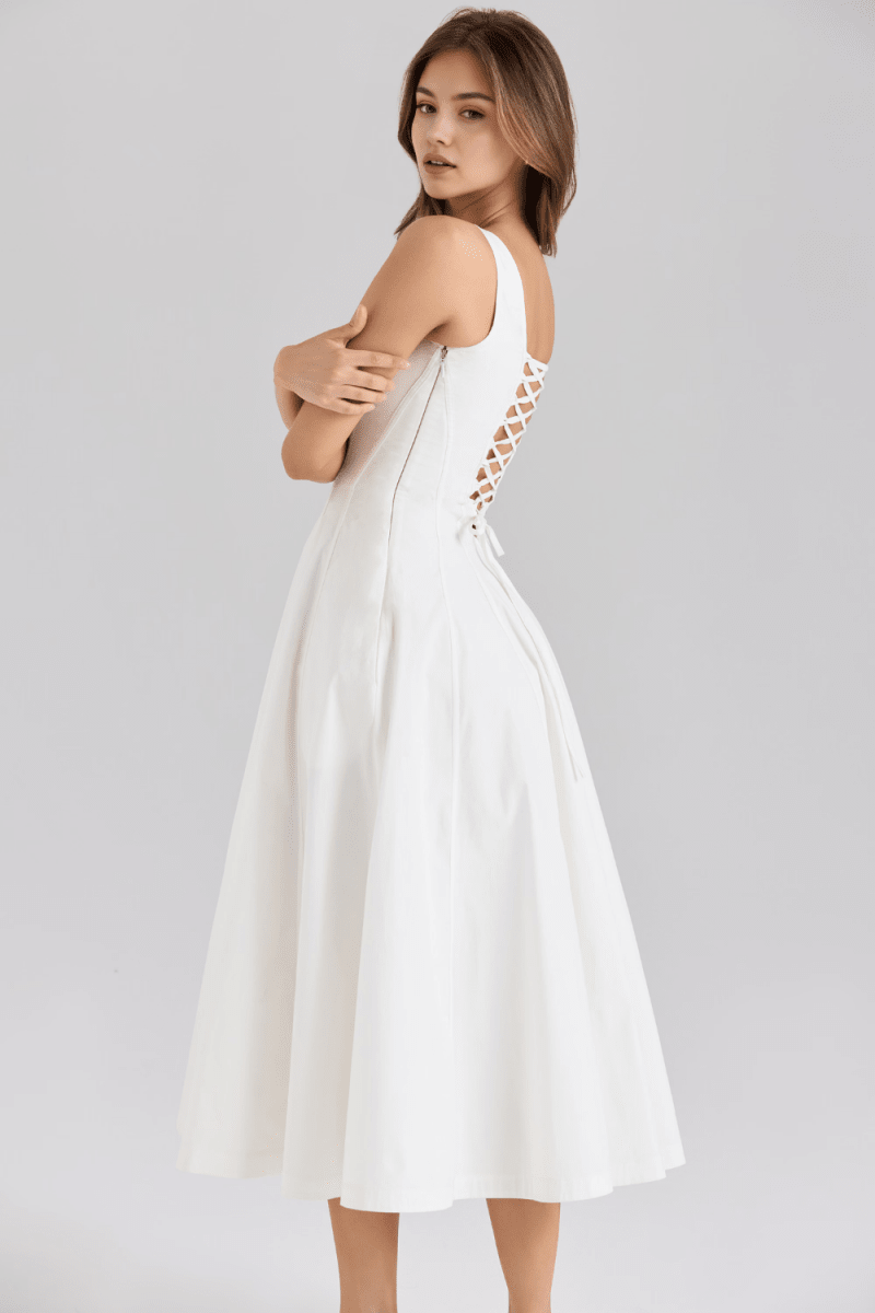 Vestido Bustier Magn33lia - Mariana Modas