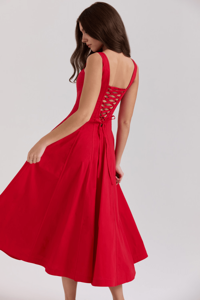 Vestido Bustier Magn33lia - Mariana Modas