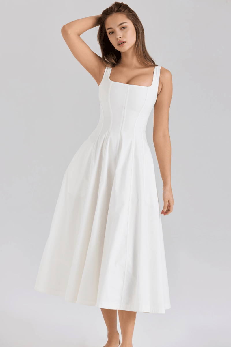 Vestido Bustier Magn33lia - Mariana Modas