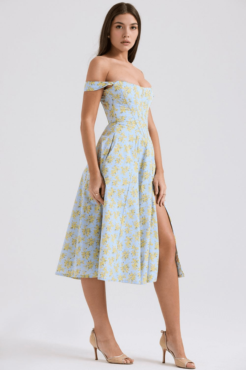 Vestido Bustier Olivia - Mariana Modas