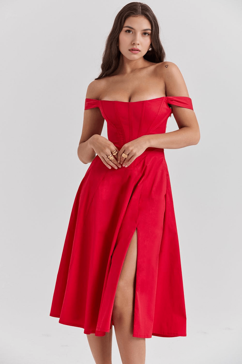 Vestido Bustier Olivia - Mariana Modas