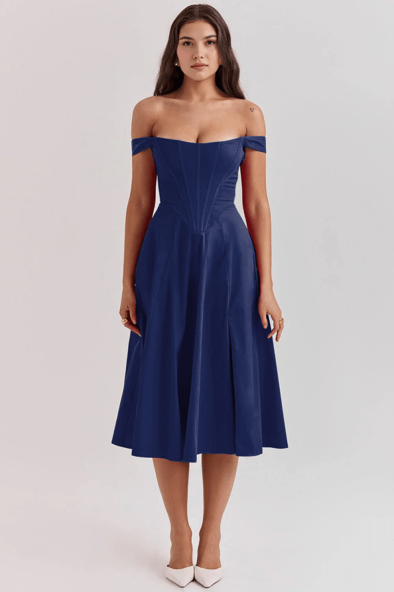 Vestido Bustier Olivia - Mariana Modas