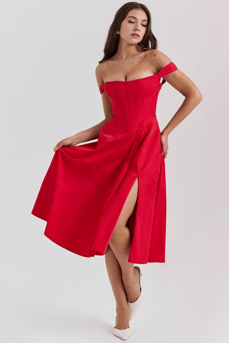 Vestido Bustier Olivia - Mariana Modas