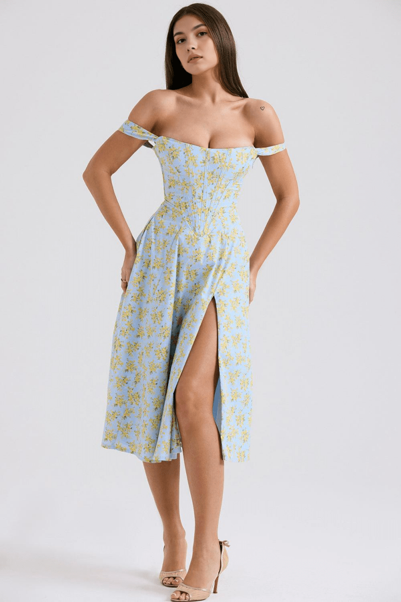 Vestido Bustier Olivia - Mariana Modas