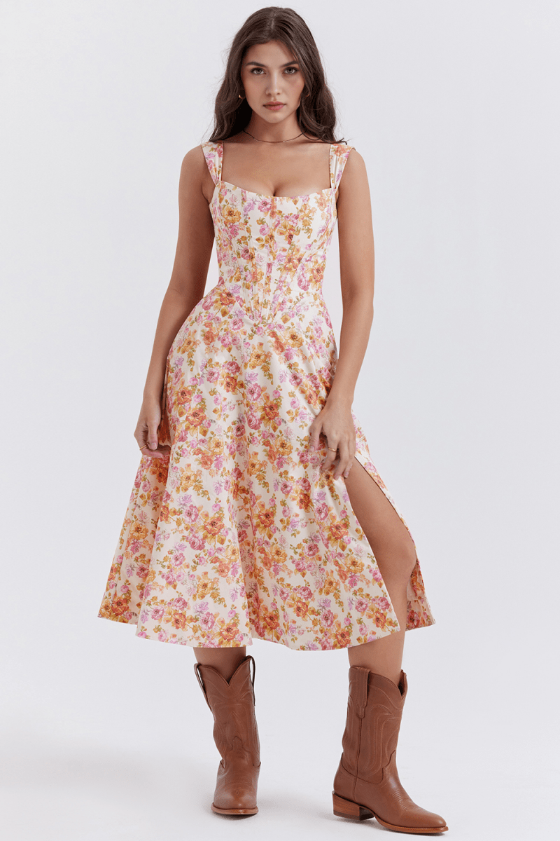 Vestido Bustier Olivia - Mariana Modas
