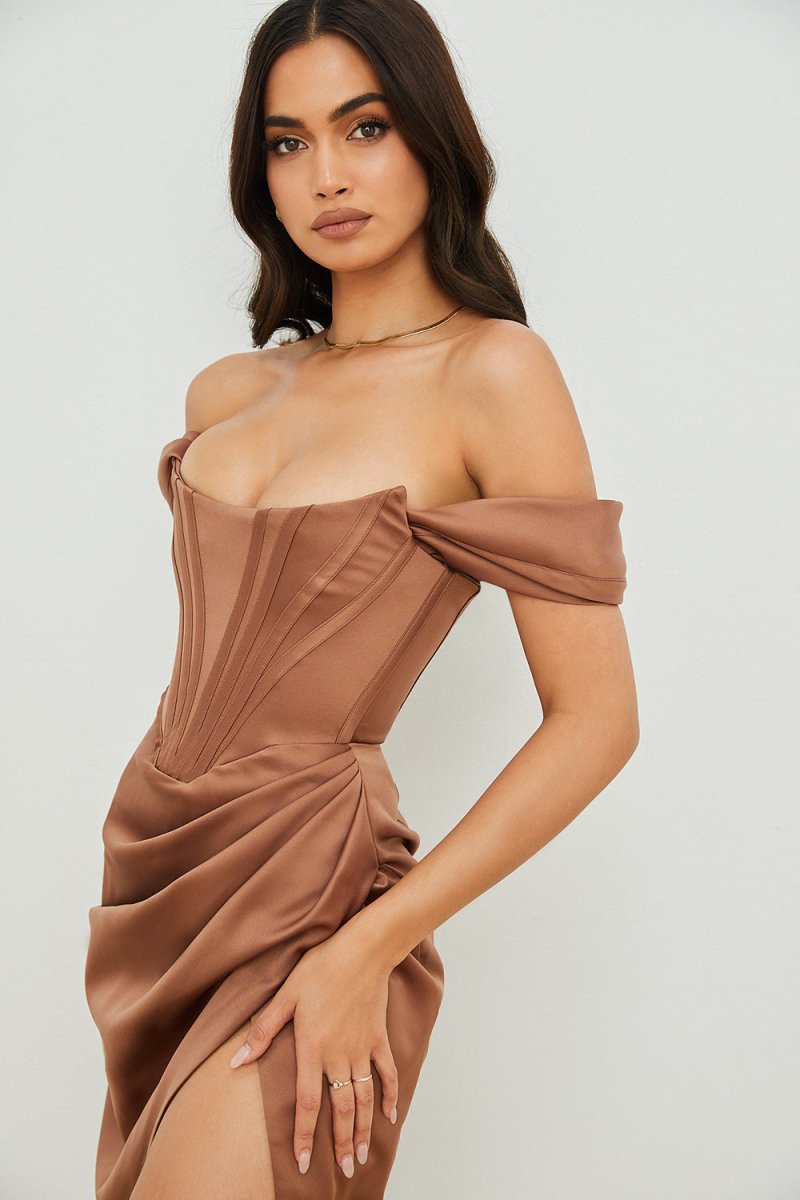 Vestido Bustier Violetta - Mariana Modas
