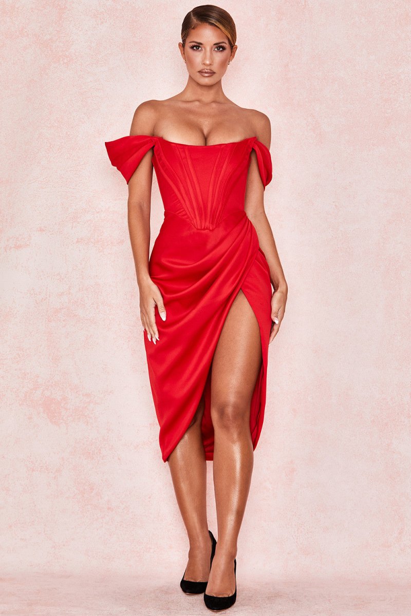 Vestido Bustier Violetta - Mariana Modas