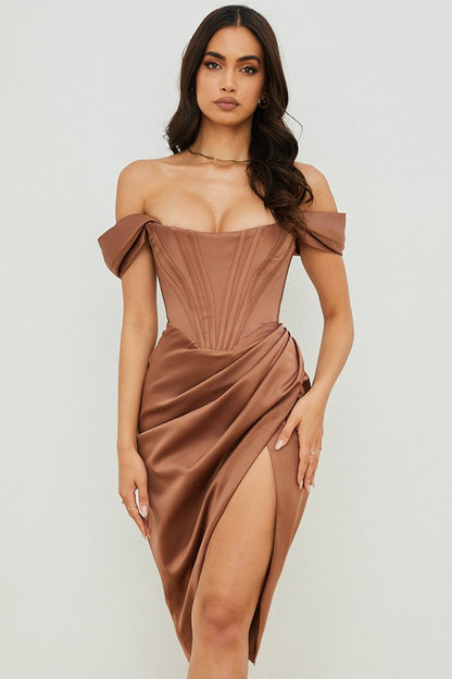 Vestido Bustier Violetta - Mariana Modas
