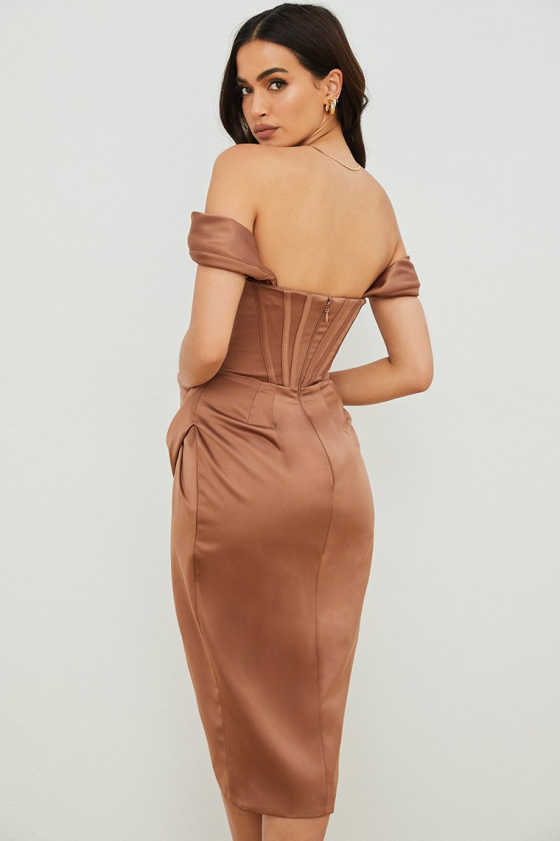 Vestido Bustier Violetta - Mariana Modas