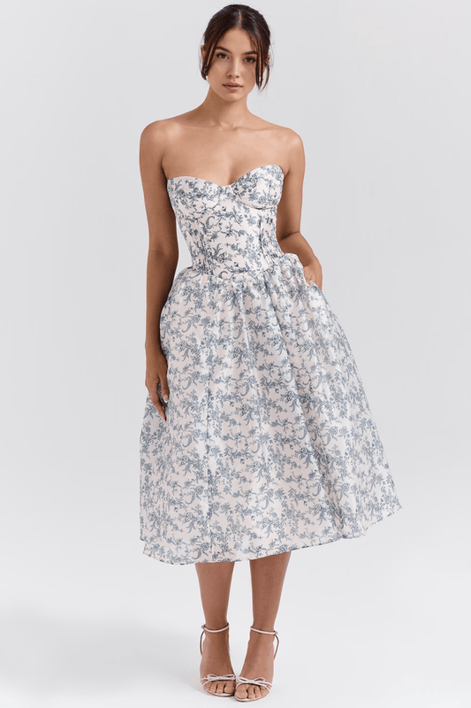 Vestido Diana Bustier - Mariana Modas