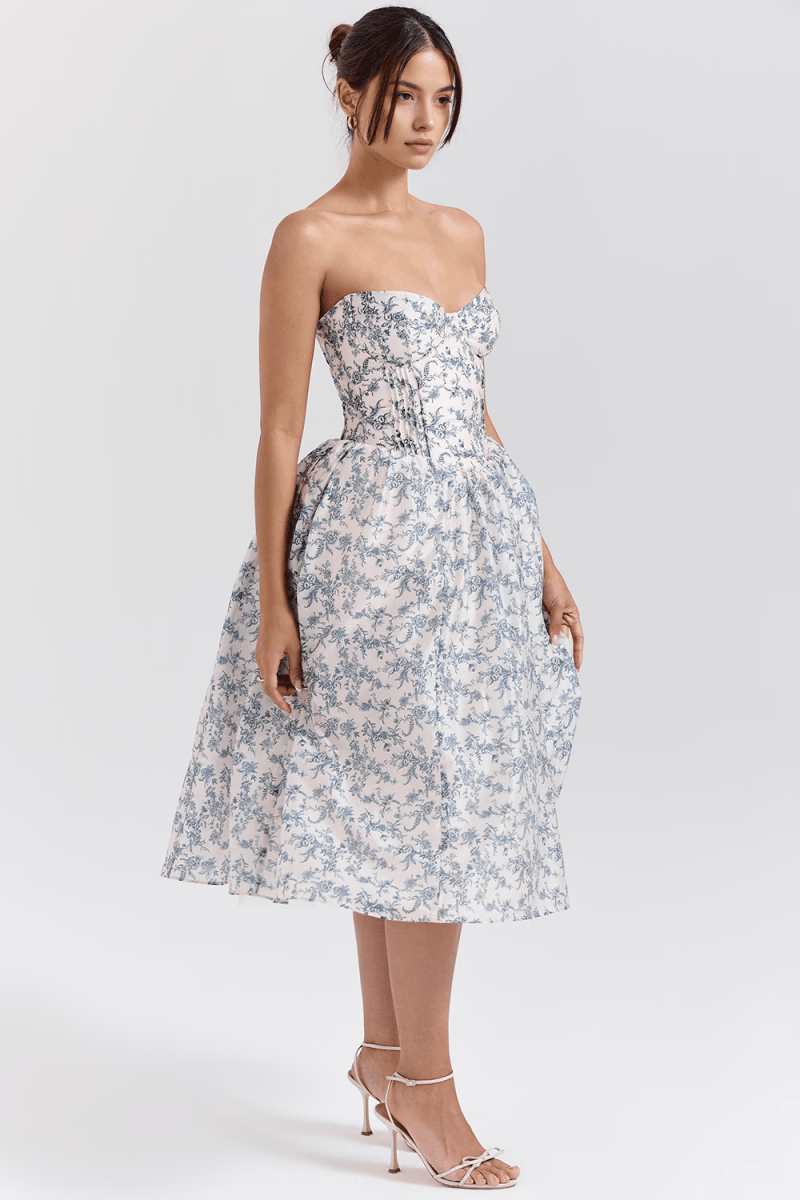 Vestido Diana Bustier - Mariana Modas