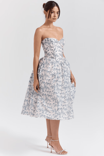 Vestido Diana Bustier - Mariana Modas