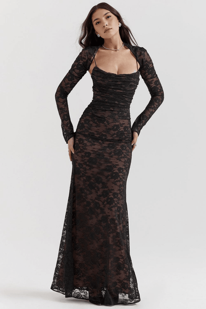 Vestido Longo Bustier Briana - Mariana Modas