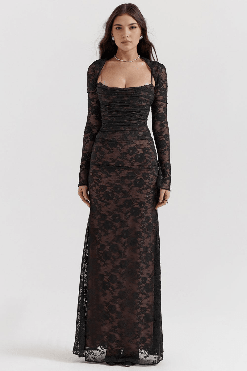 Vestido Longo Bustier Briana - Mariana Modas