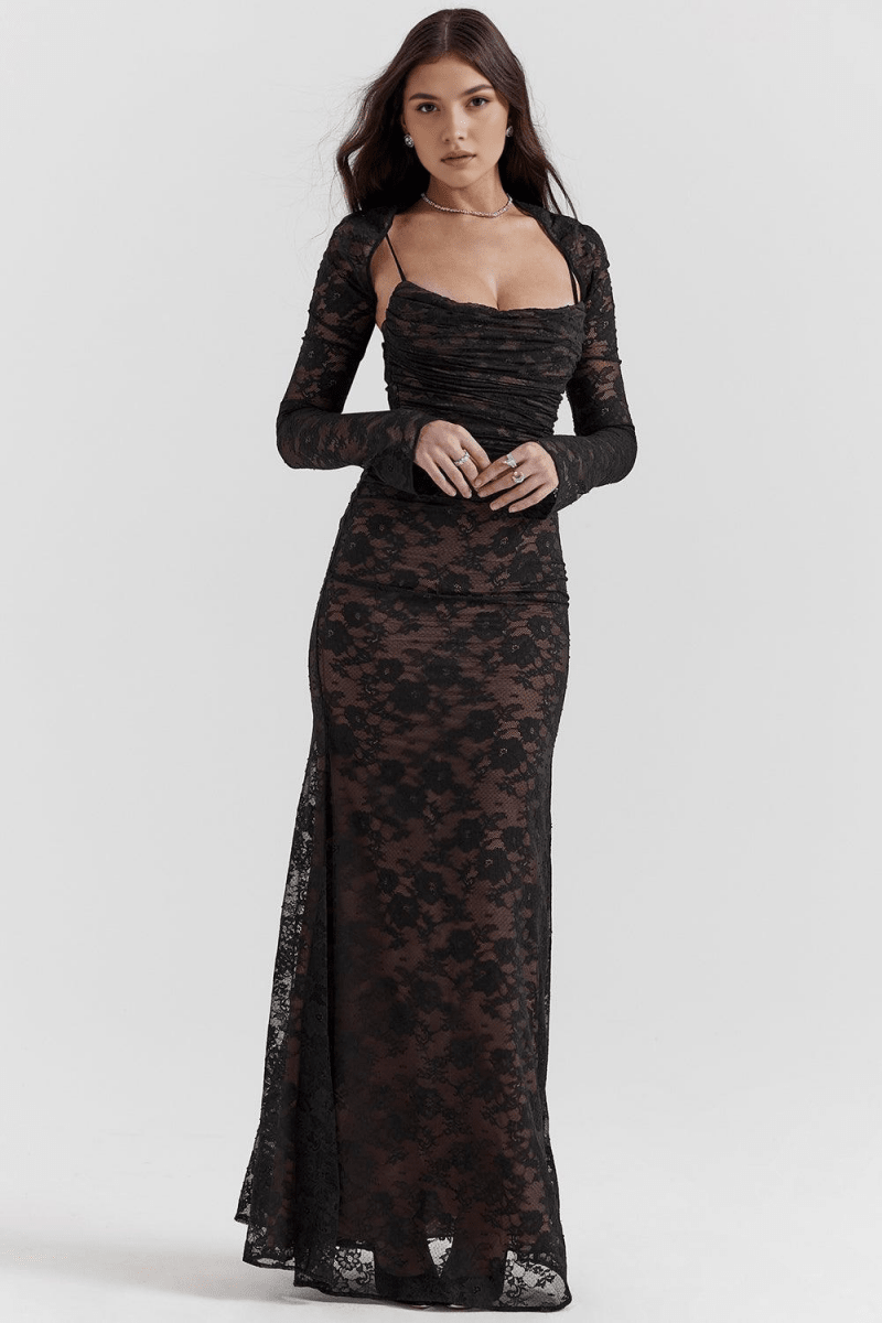 Vestido Longo Bustier Briana - Mariana Modas