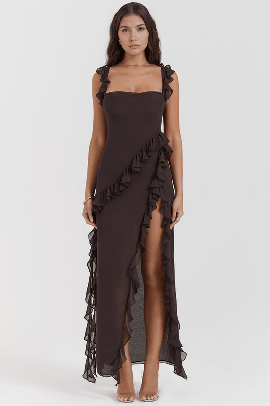 Vestido Longo Hailey - Mariana Modas