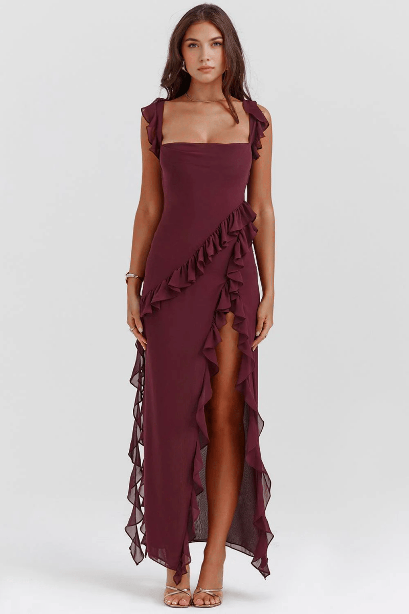 Vestido Longo Hailey - Mariana Modas