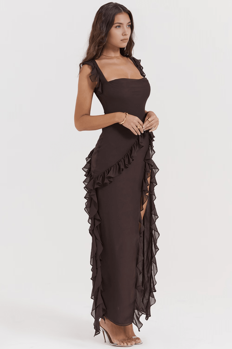 Vestido Longo Hailey - Mariana Modas