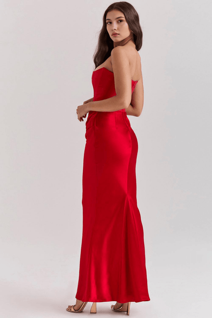 Vestido Longo Modelador Lily - Mariana Modas