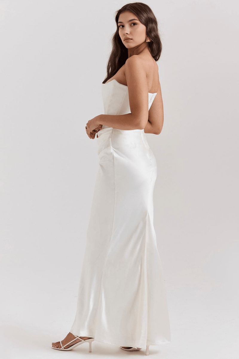 Vestido Longo Modelador Lily - Mariana Modas