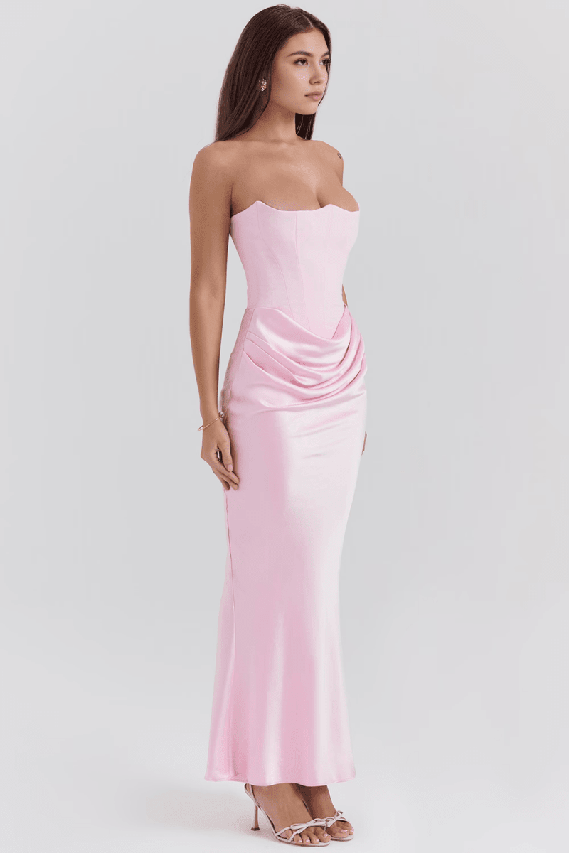 Vestido Longo Modelador Lily - Mariana Modas