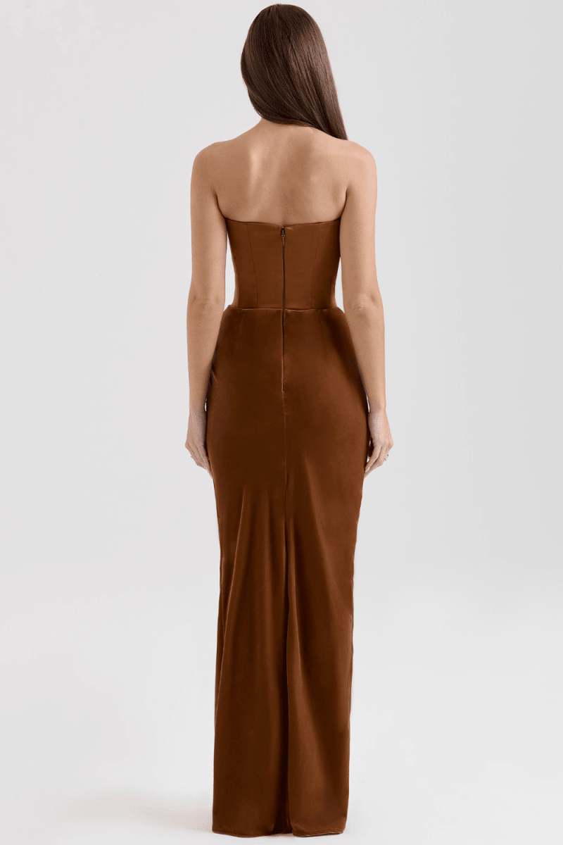 Vestido Longo Modelador Lily - Mariana Modas