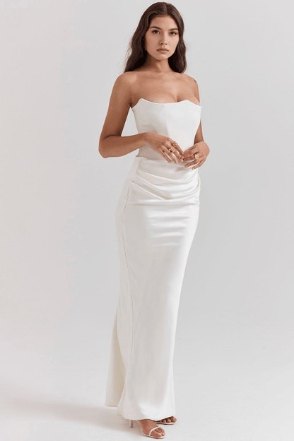 Vestido Longo Modelador Lily - Mariana Modas