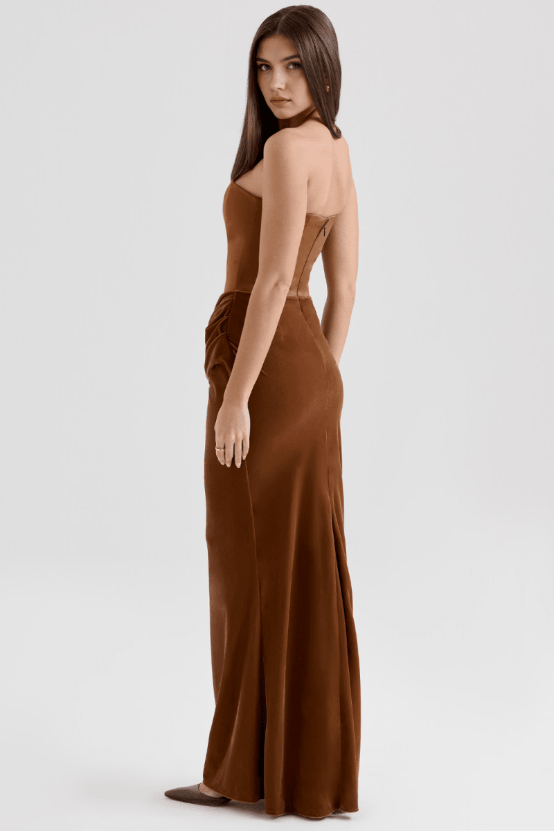 Vestido Longo Modelador Lily - Mariana Modas