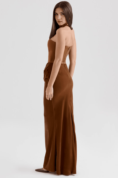 Vestido Longo Modelador Lily - Mariana Modas