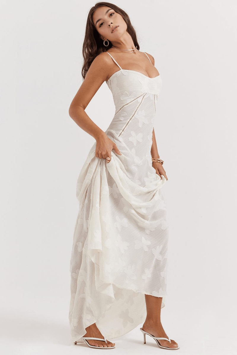 Vestido Longo Selena - Mariana Modas