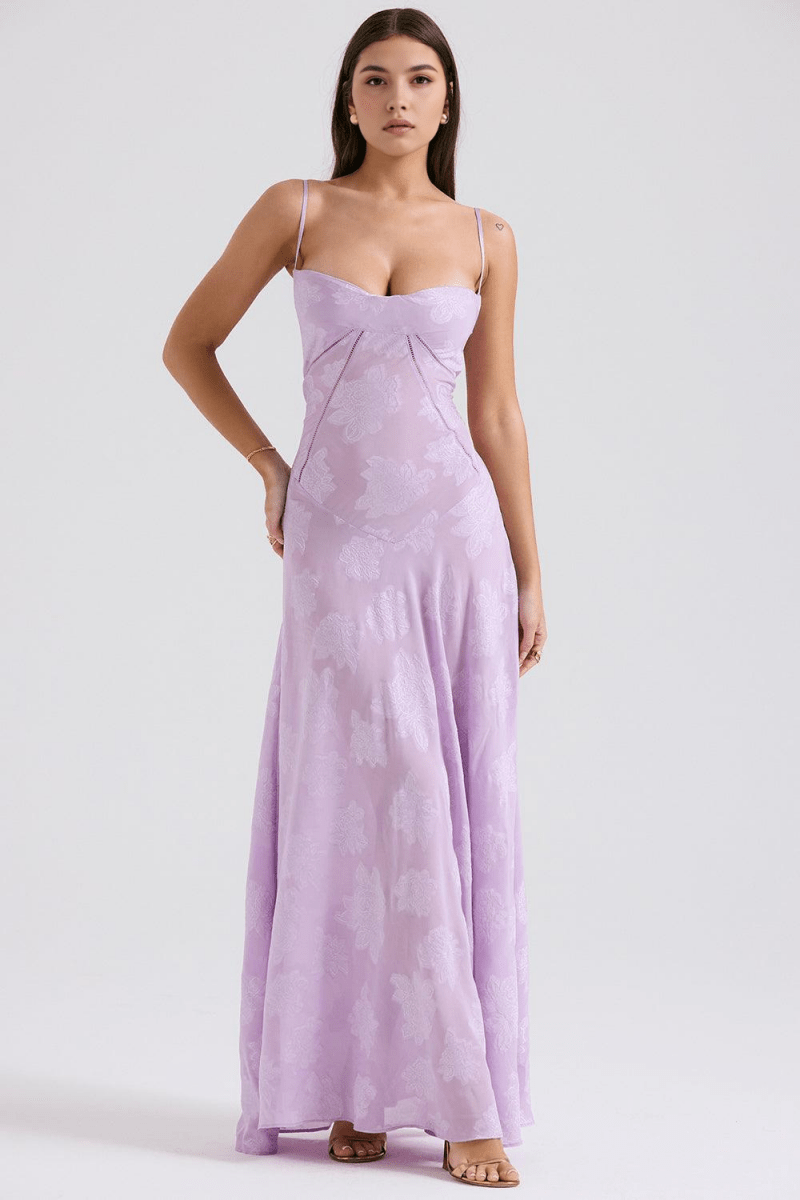 Vestido Longo Selena - Mariana Modas