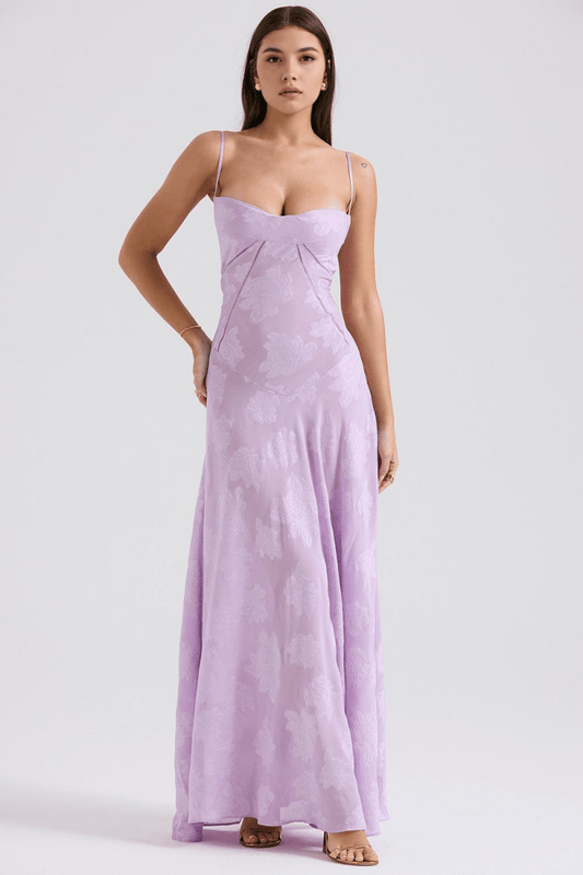 Vestido Longo Selena - Mariana Modas