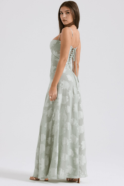 Vestido Longo Selena - Mariana Modas