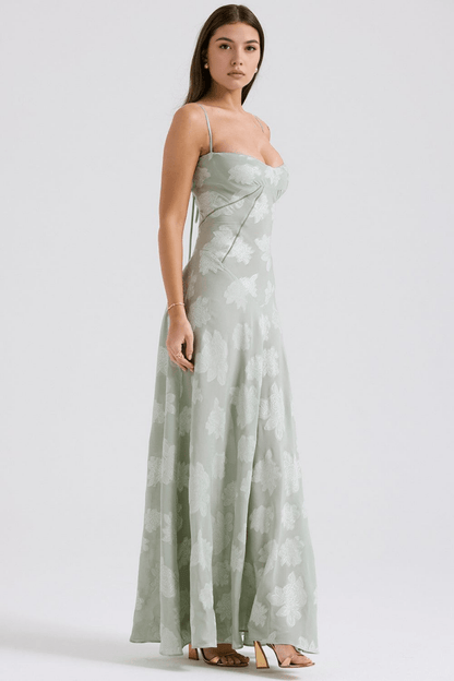 Vestido Longo Selena - Mariana Modas
